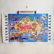 Load image into Gallery viewer, Tea Towel - Galbraith's Australia, Australian printed tea towels