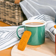Load image into Gallery viewer, Outlet Enamel Mug - Viridian Green 375ml