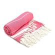 Load image into Gallery viewer, Turkish Round Beach Towel - Pink
