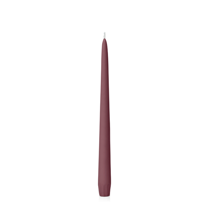 Outlet Eco Taper Candle - Burgundy