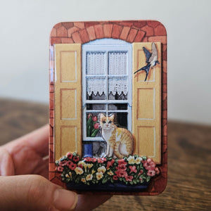 Embossed Window Tin