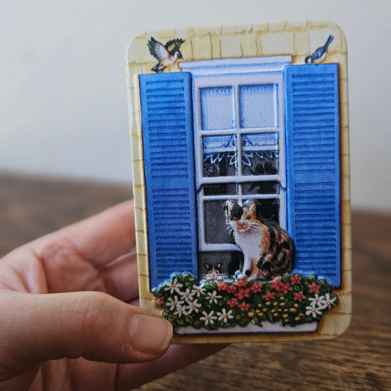 Embossed Window Tin