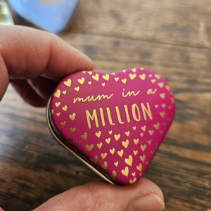 Little Gestures Mini Heart Tin - Mum In A Million