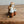 Load image into Gallery viewer, Ceramic brown cat playing drums
