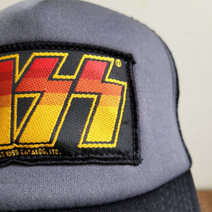 Kiss Trucker Cap Grey  / Black