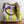 Load image into Gallery viewer, Nylon Tote Bag - Yellow/Purple
