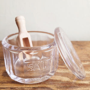 Salt Pot x Wooden Scoop