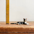 Load image into Gallery viewer, Ceramic Cat Lying Down - Blk/Wt
