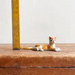 Load image into Gallery viewer, Ceramic Cat Lying Down - Brown
