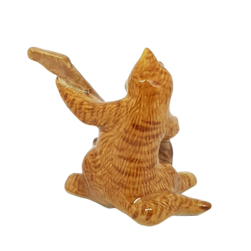 Ceramic Musical Cat - Guitar
