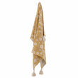 Load image into Gallery viewer, Bloomingville Camille Throw - Yellow Recycled Cotton
