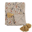 Load image into Gallery viewer, Bloomingville Filipa Throw - Yellow Recycled Cotton
