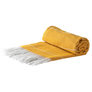 Turkish Beach Towel - Yellow