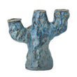 Load image into Gallery viewer, Tahoka Stoneware Candle Holder - Blue
