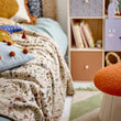 Load image into Gallery viewer, Bloomingville Throw Filipa Yellow
