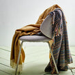 Load image into Gallery viewer, Bloomingville Throw Lazzario Blue Recycled
