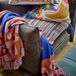 Load image into Gallery viewer, Bloomingville Atle Throw Brown Recycled Cotton
