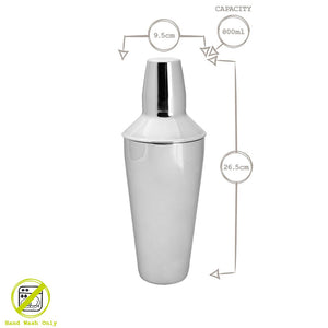 800ml Stainless Steel Manhattan Cocktail Shaker