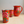 Load image into Gallery viewer, Fair Trade Steel Tall Cup Orange Flower

