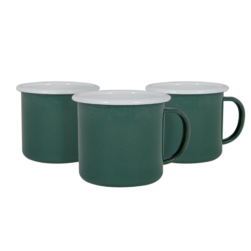 Outlet Enamel Mug - Viridian Green 375ml
