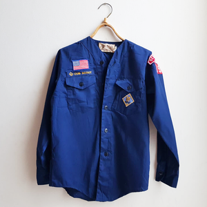 Cub L/S Scout Shirt USA - Navy