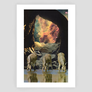 Waterhole - A4 Art Print