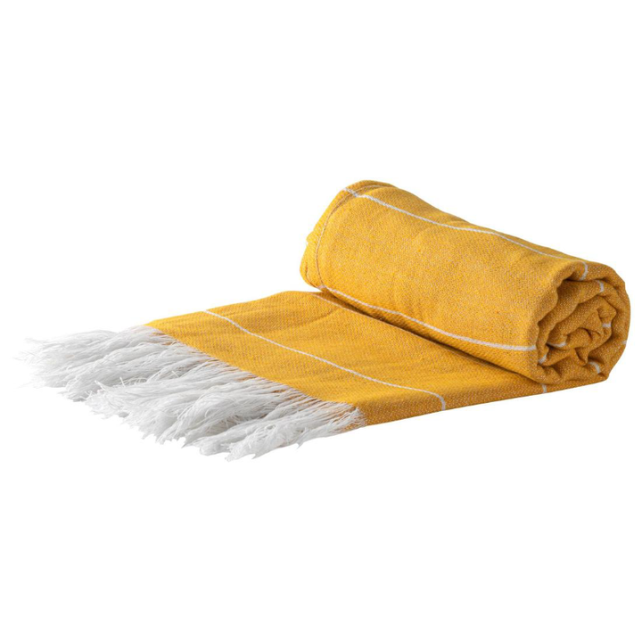 Turkish Beach Towel - Mustard