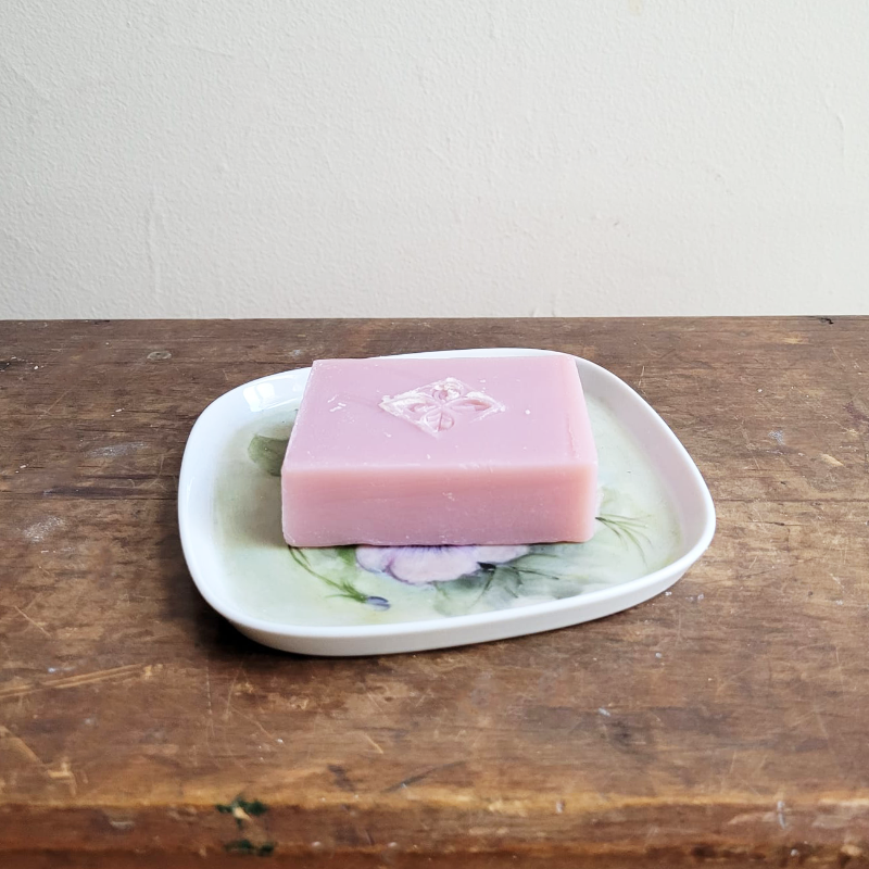 Base Soap Bar - Geranium & Pink Clay