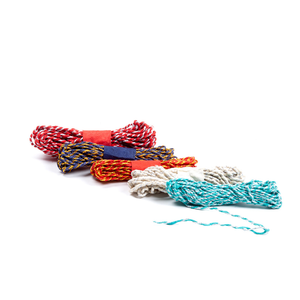 Woven Tinsel Twine Assorted Colours Fair Trade