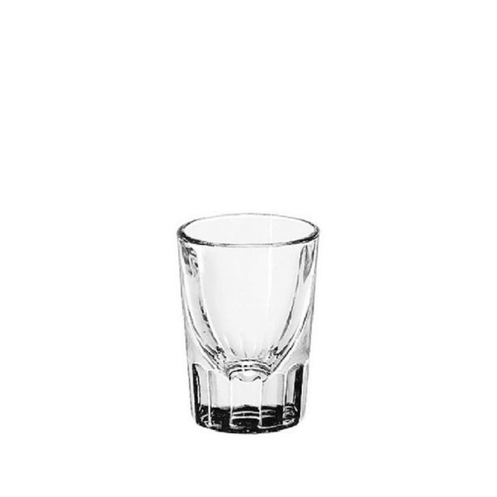 Whiskey Shot Glass Fluted