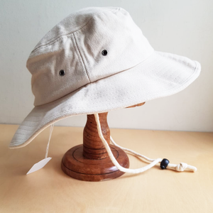 Soft Cotton Bucket Hat - White