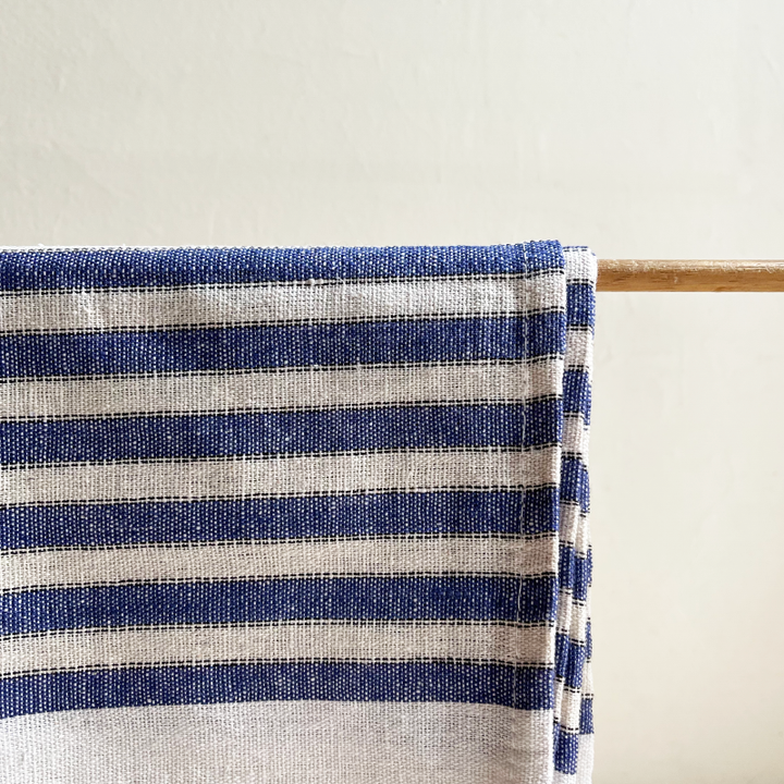 Tea Towel - Blue & White Stripe