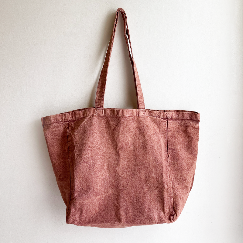 Outlet Camping Stonewash Canvas Tote - Chai