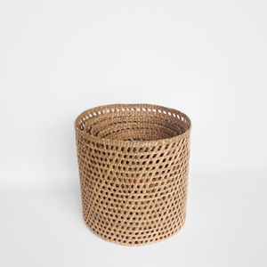 Openweave Grass Basket 18x22cm
