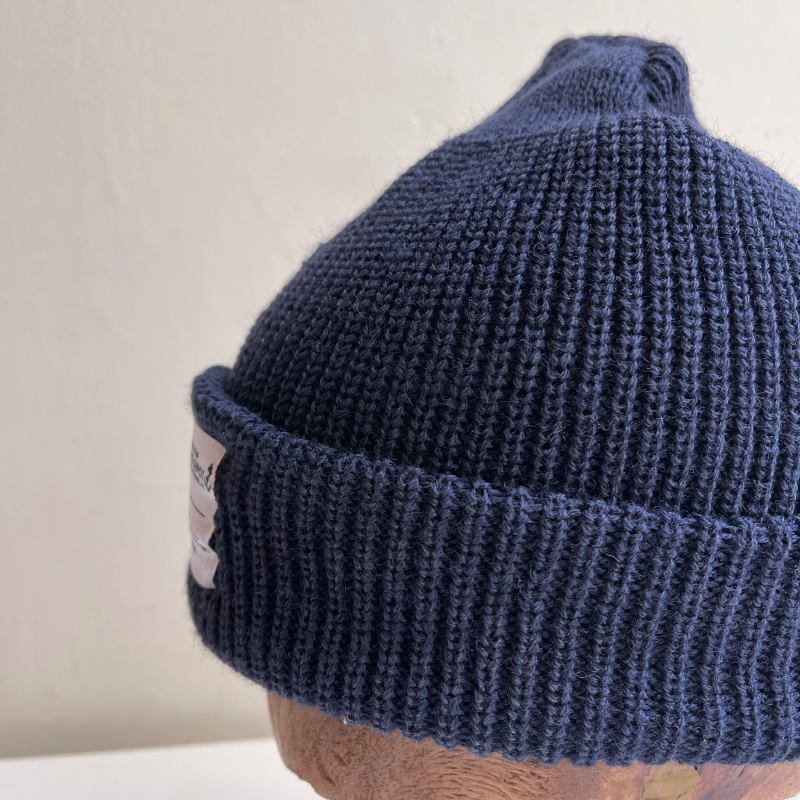 Outlet Camping Chunky Ribbed Fisherman s Beanie Navy
