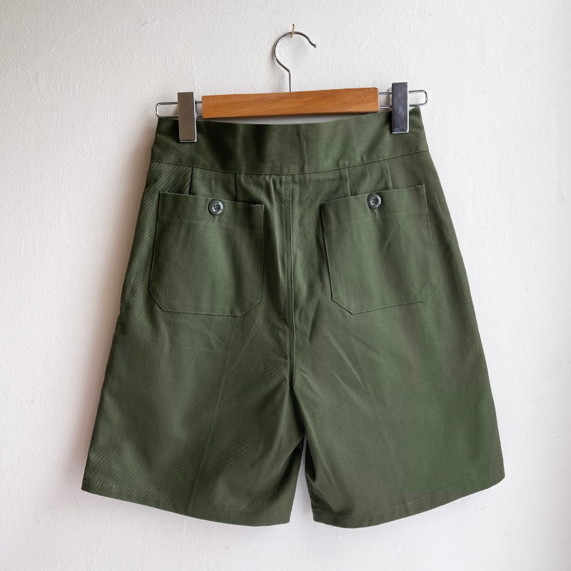 Outlet Vintage Safari Shorts - Khaki