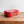 Load image into Gallery viewer, Hand Painted Enamel Snack Box - Blossom Red
