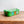Load image into Gallery viewer, Hand Painted Enamel Snack Box - Garden Green
