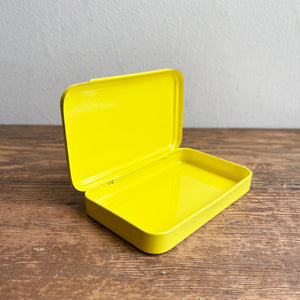 Fair Trade Trinket/Pin Tin - Ida Chicken Yellow