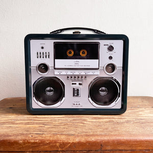 Boombox Tin Carry All Fun Box