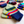 Load image into Gallery viewer, Hand Knitted Mittens - Multicolour Stripes
