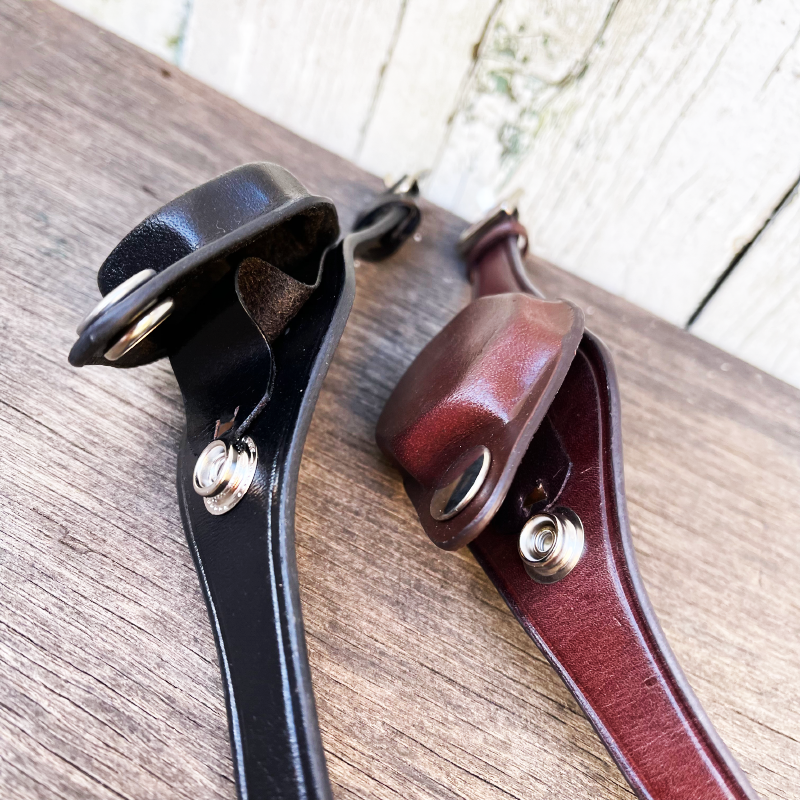 Leather Watchband and Cover - Brown
