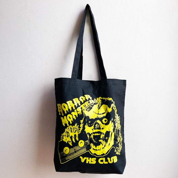 Outlet x Freak Street Tote Bags - Horror Monster VHS Club
