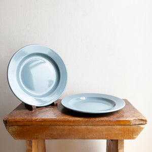 Enamel Dinner Plate 26cm - Grey
