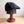 Load image into Gallery viewer, Cotton Jersey Pageboy Hat - Black
