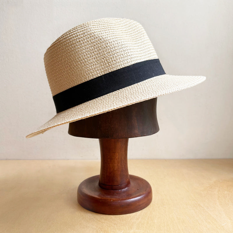 Panama Trilby Sun Hat - Beige
