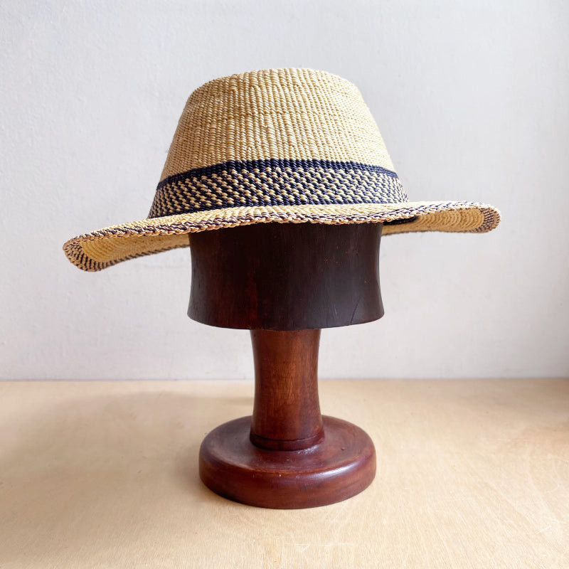 African Handwoven Bolga Hats - mixed