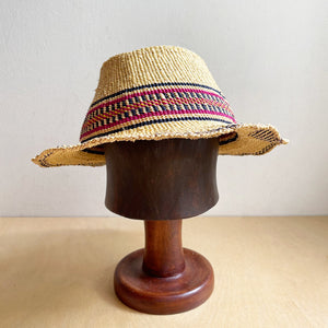 African Handwoven Bolga Hats - mixed