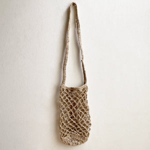 Jute Crochet Bottle Basket