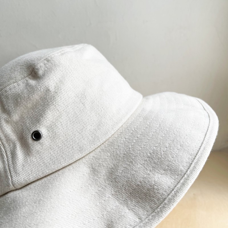 Brushed Cotton Surf Hat - Natural